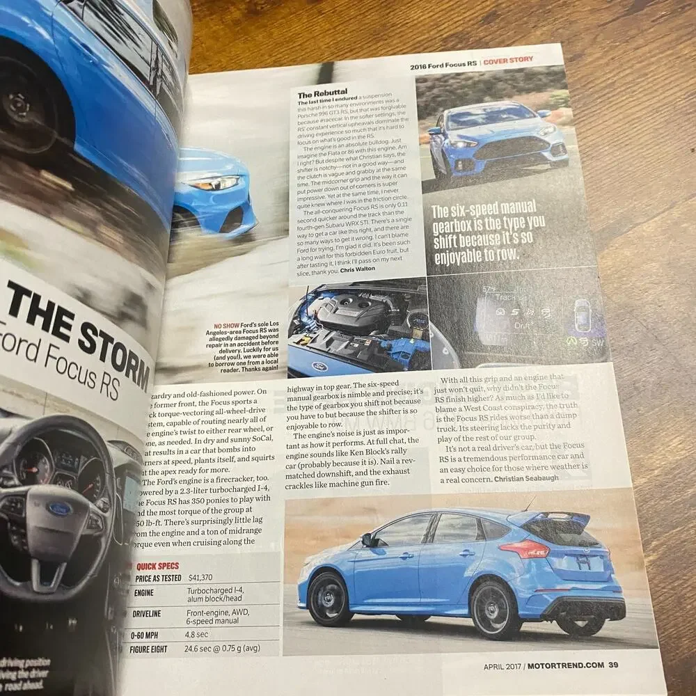 Motor Trend Magazine April 2017